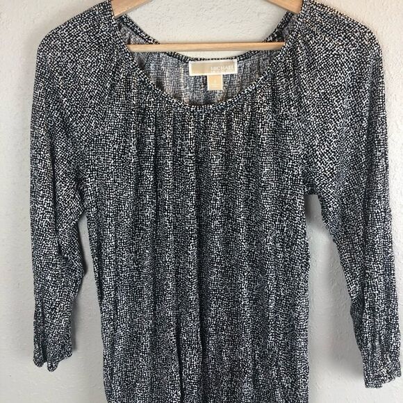 NWT Michael Kors 3/4 Sleeve Top Size S - Picture 2 of 8